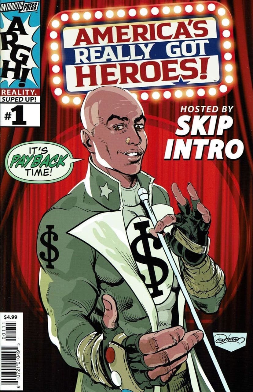 ARGH! America's Really Got Heroes! #1 cover