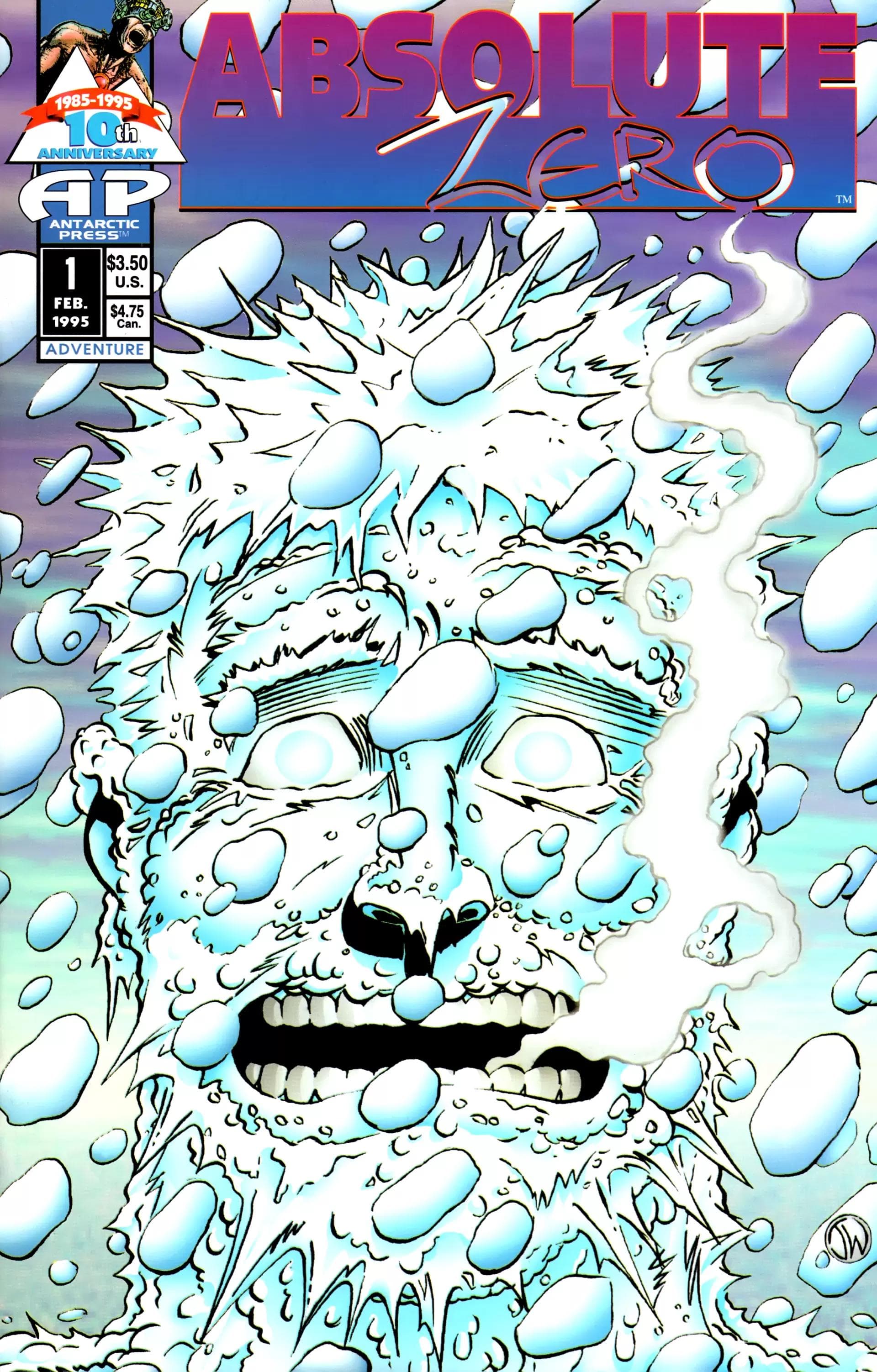 Absolute Zero #1 cover