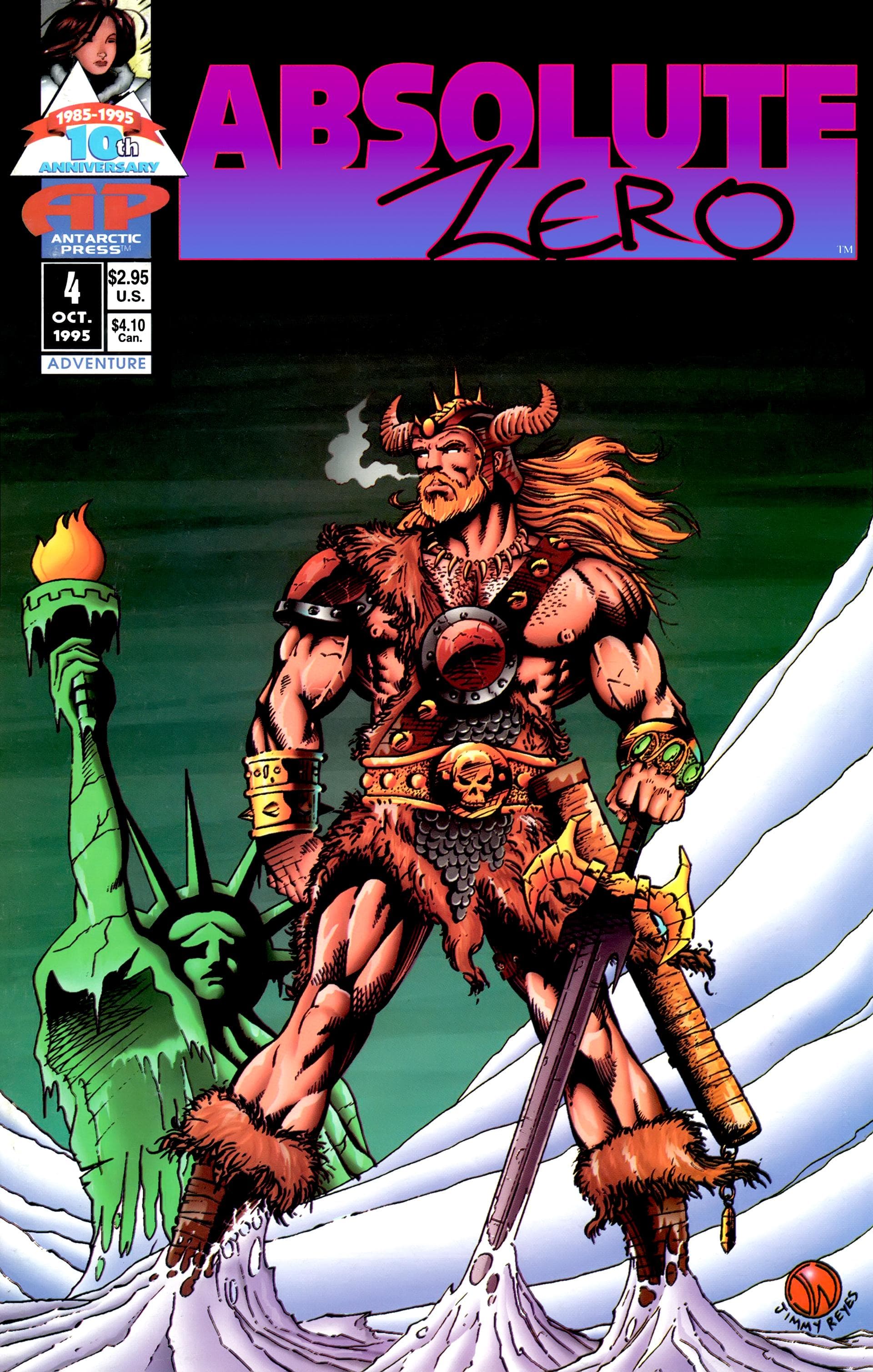 Absolute Zero #4 cover