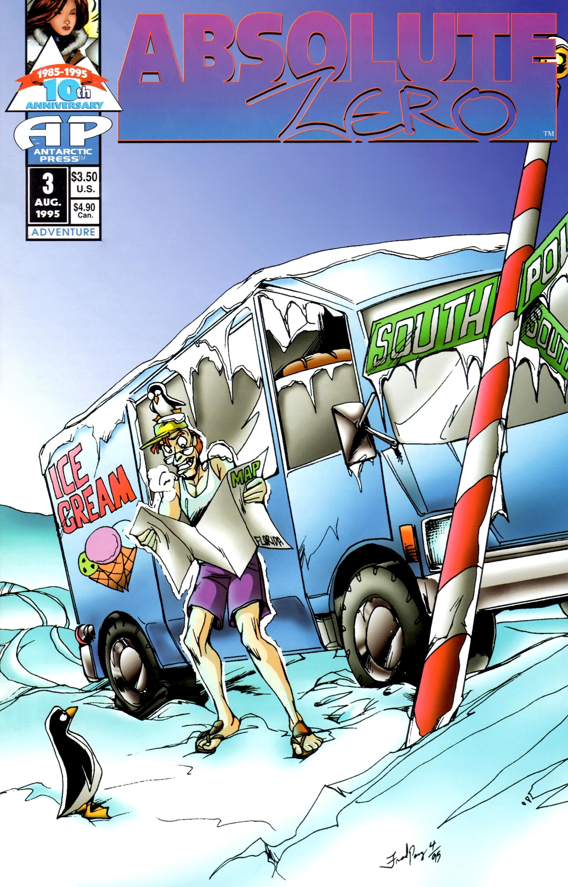 Absolute Zero #3 cover