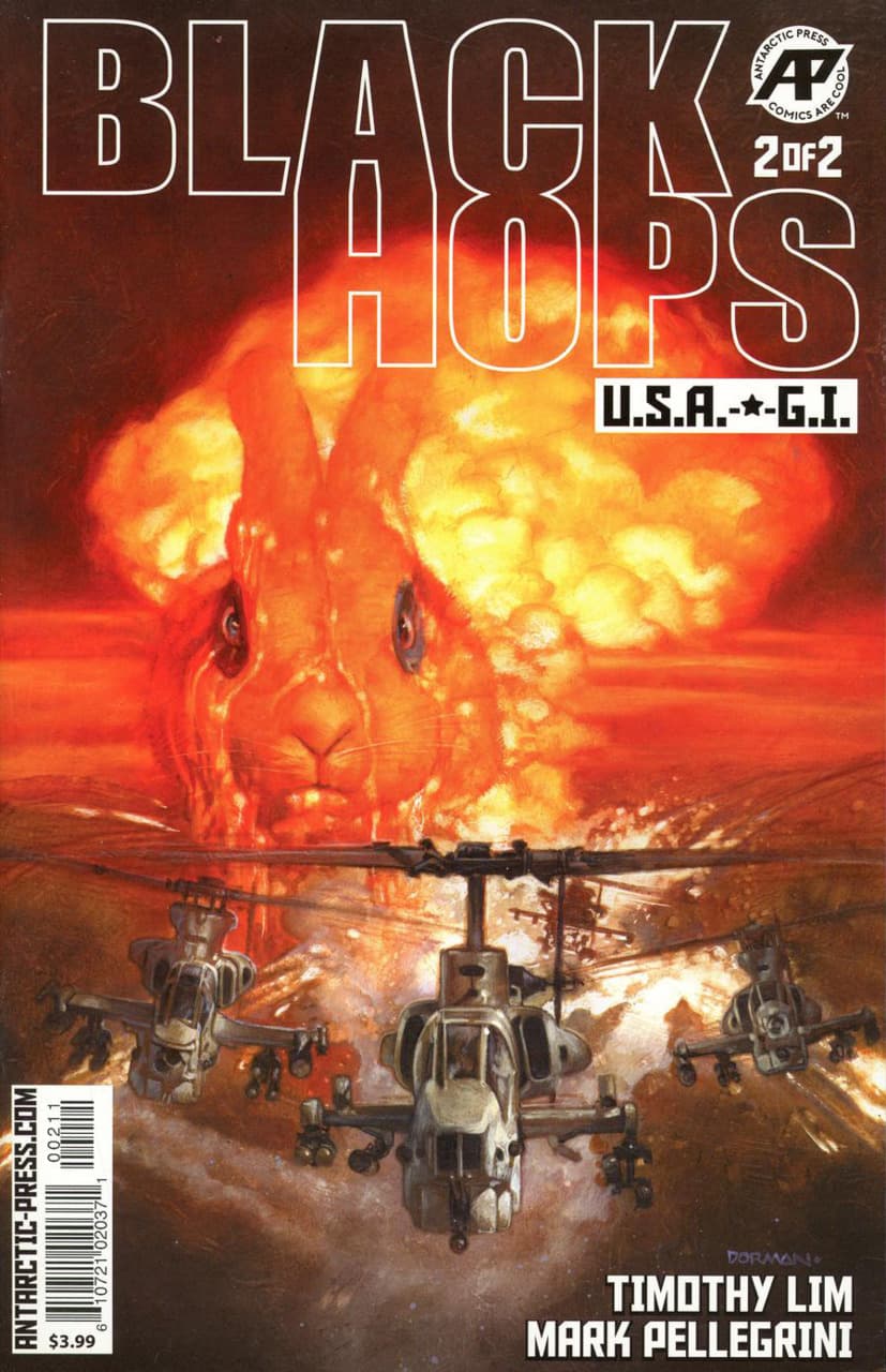 Black Hops: U.S.A-*-G.I. #2 cover