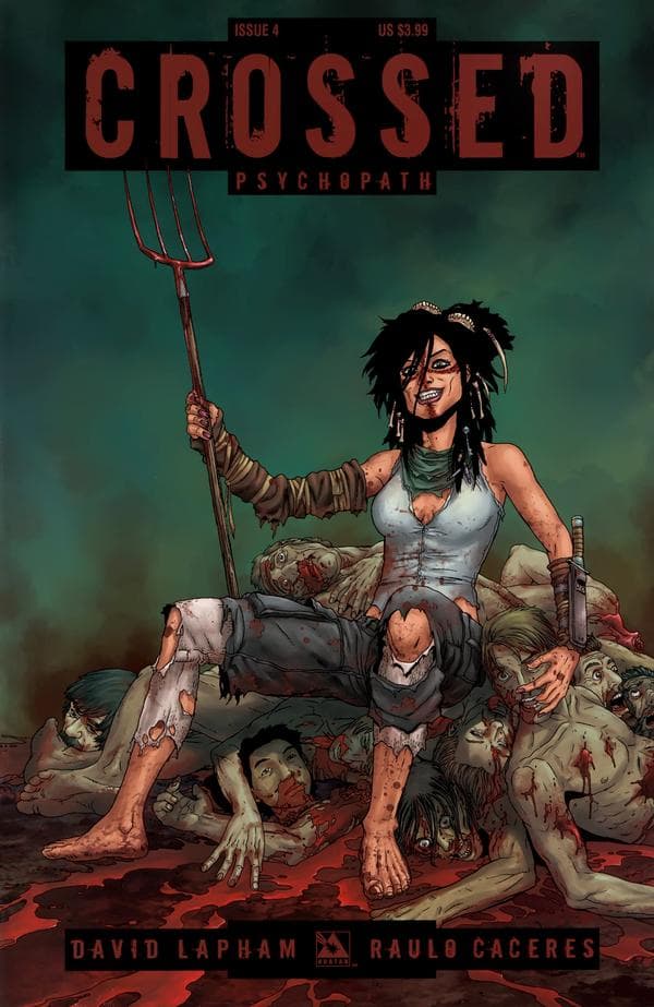 Crossed Psychopath #4 cover