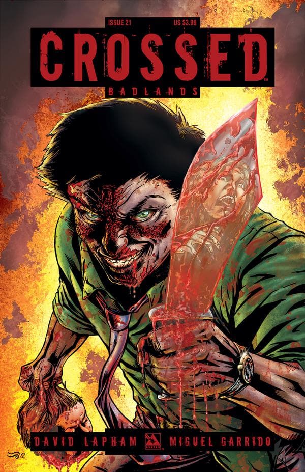 Crossed Badlands #21 cover