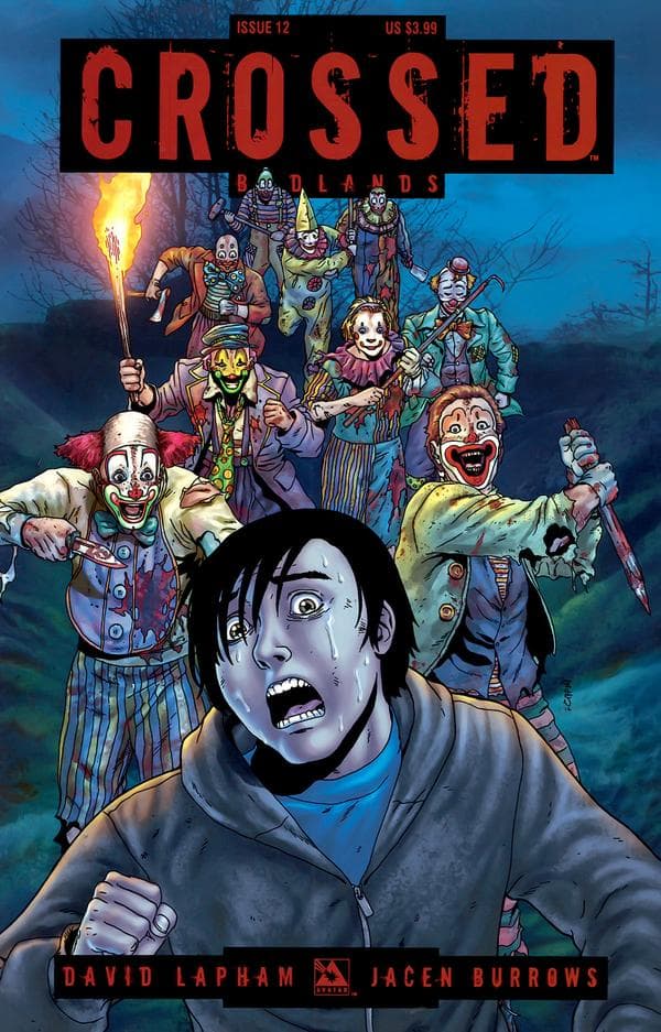Crossed Badlands #12 cover
