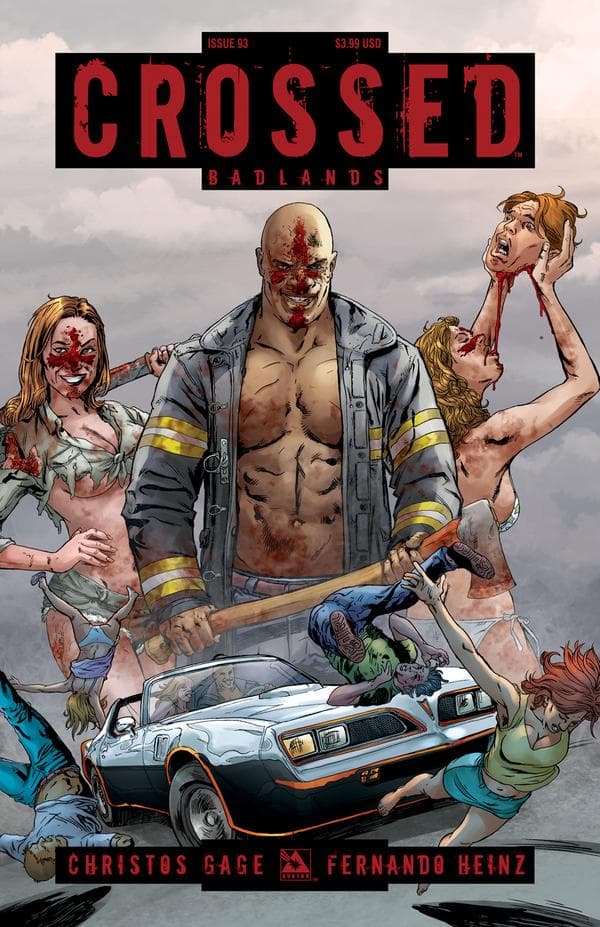 Crossed Badlands #93 cover