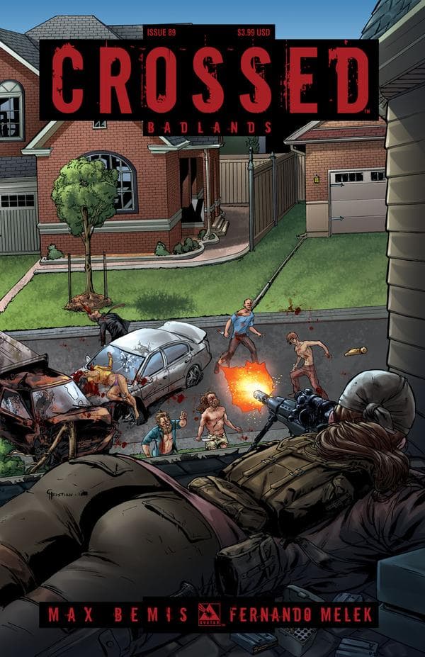Crossed Badlands #89 cover