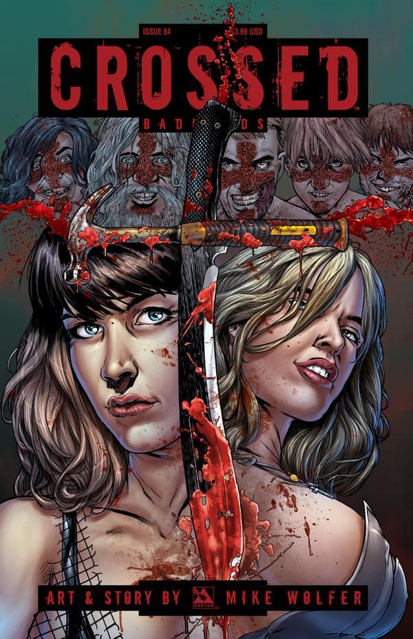 Crossed Badlands #84 cover