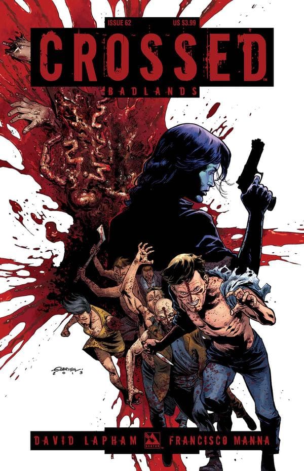 Crossed Badlands #62 cover