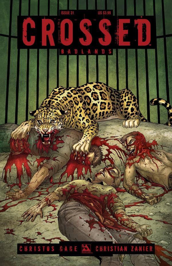Crossed Badlands #31 cover