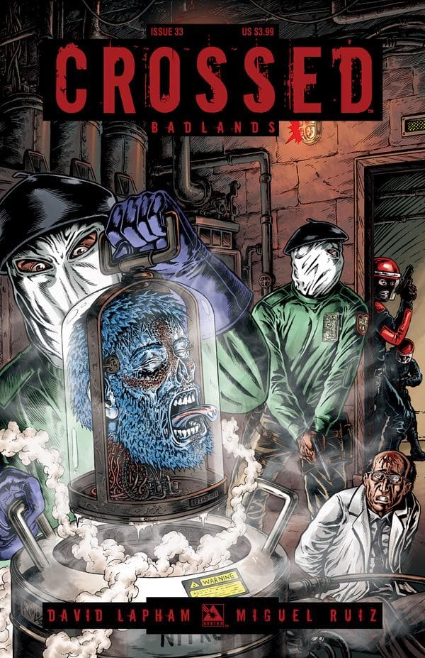 Crossed Badlands #33 cover