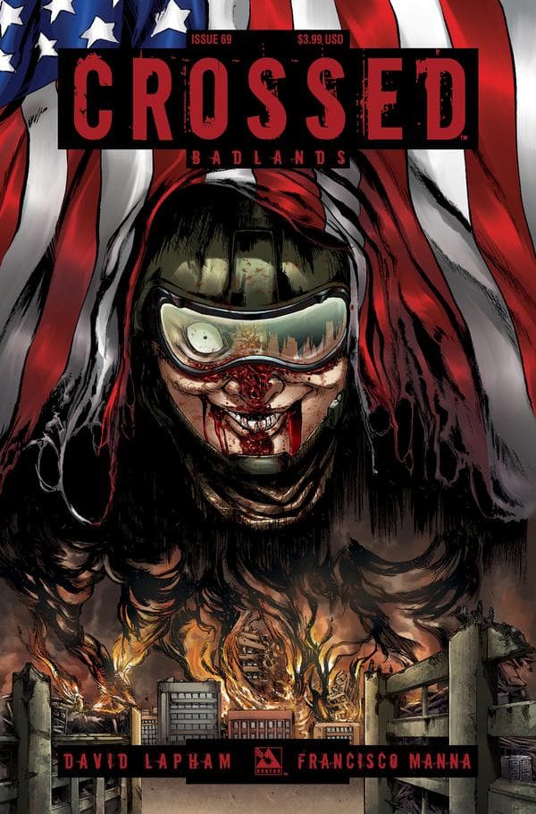Crossed Badlands #69 cover