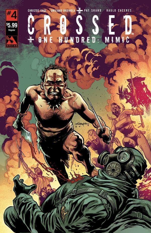 Crossed Plus One Hundred: Mimic #4 cover
