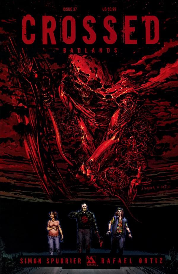 Crossed Badlands #37 cover
