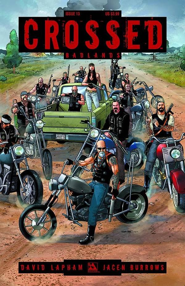 Crossed Badlands #13 cover
