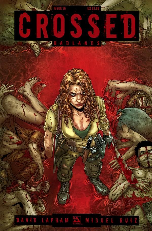 Crossed Badlands #36 cover