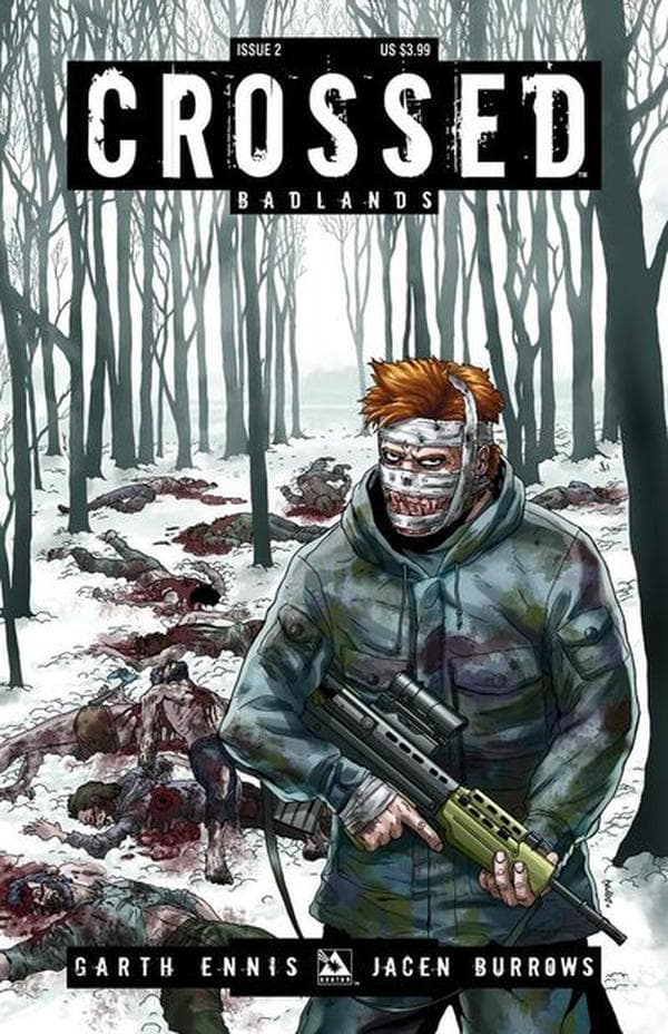 Crossed Badlands #2 cover