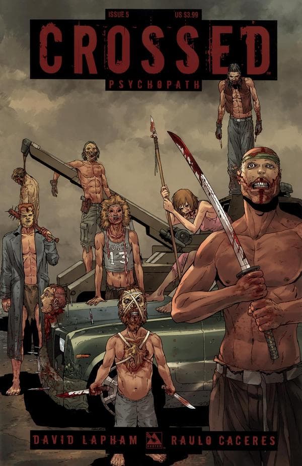 Crossed Psychopath #5 cover