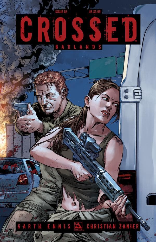 Crossed Badlands #53 cover
