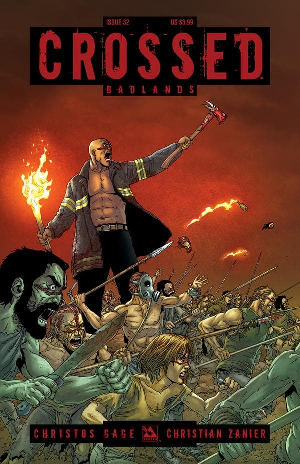 Crossed Badlands #32 cover