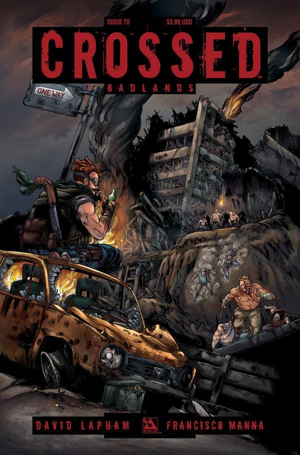 Crossed Badlands #70 cover