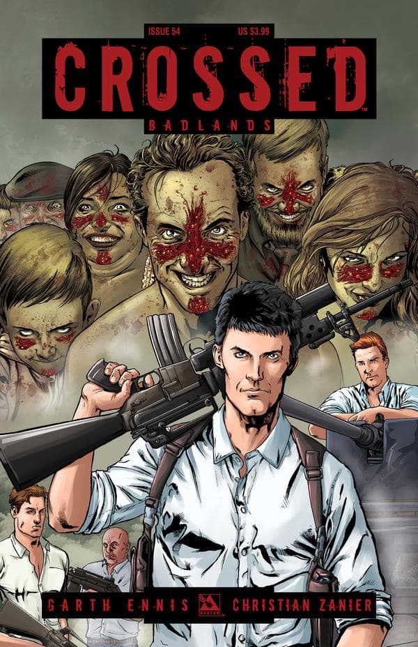 Crossed Badlands #54 cover