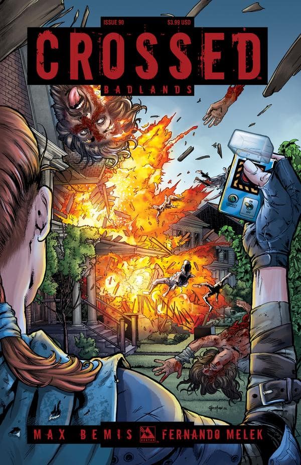 Crossed Badlands #90 cover