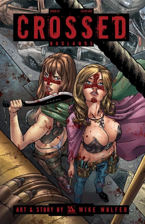 Crossed Badlands #81 cover