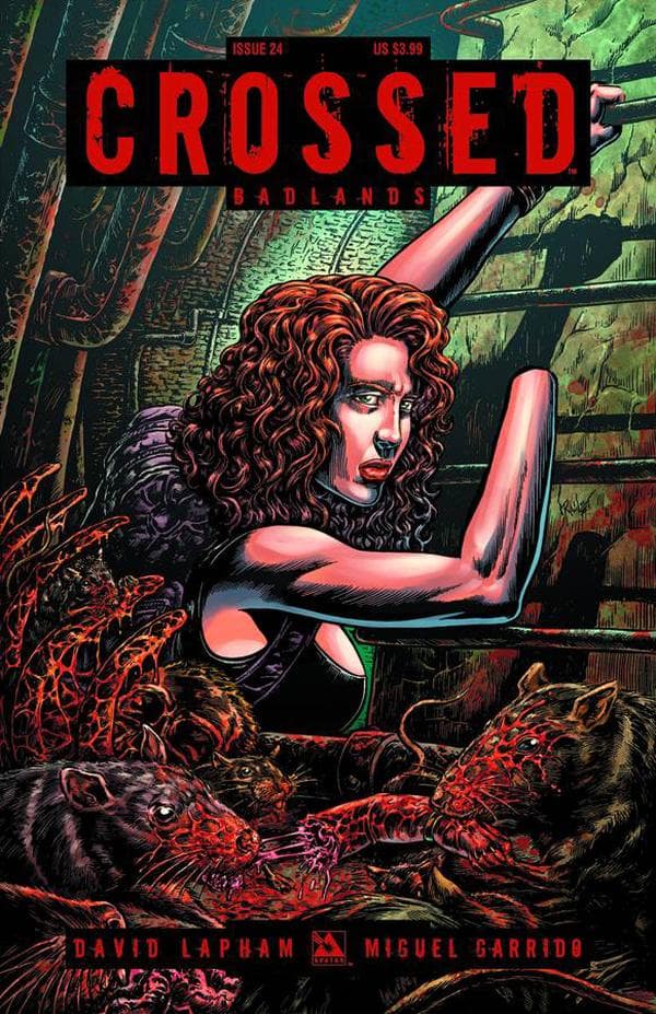 Crossed Badlands #24 cover