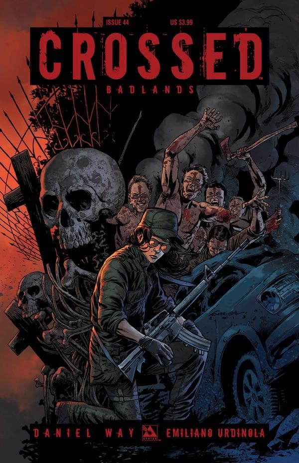 Crossed Badlands #44 cover