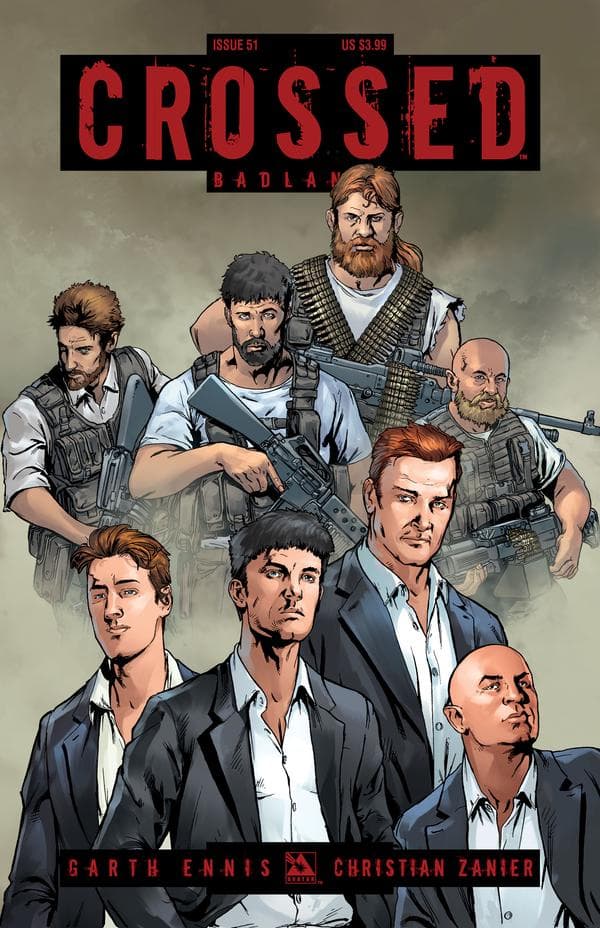 Crossed Badlands #51 cover