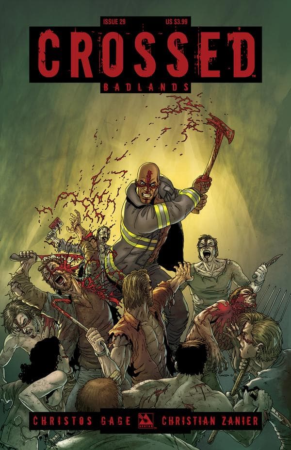 Crossed Badlands #29 cover