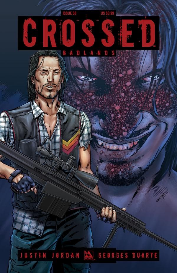 Crossed Badlands #58 cover