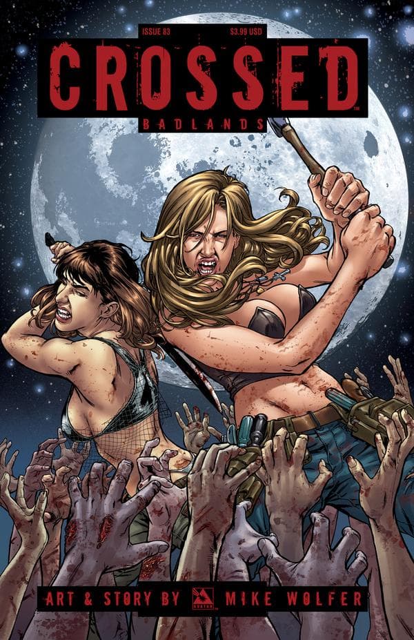 Crossed Badlands #83 cover