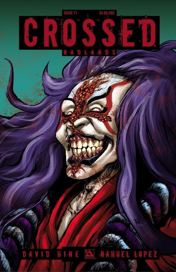 Crossed Badlands #71 cover