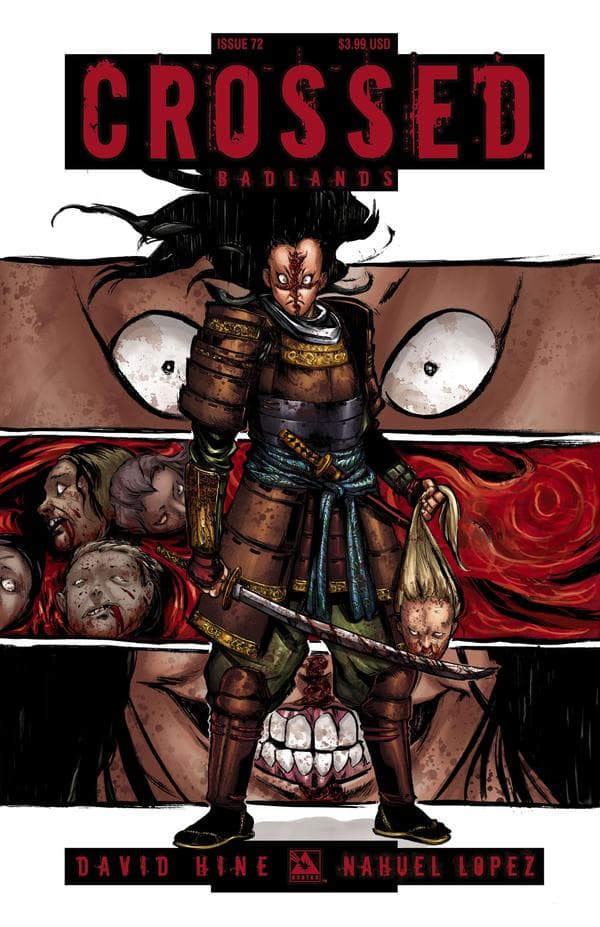 Crossed Badlands #72 cover