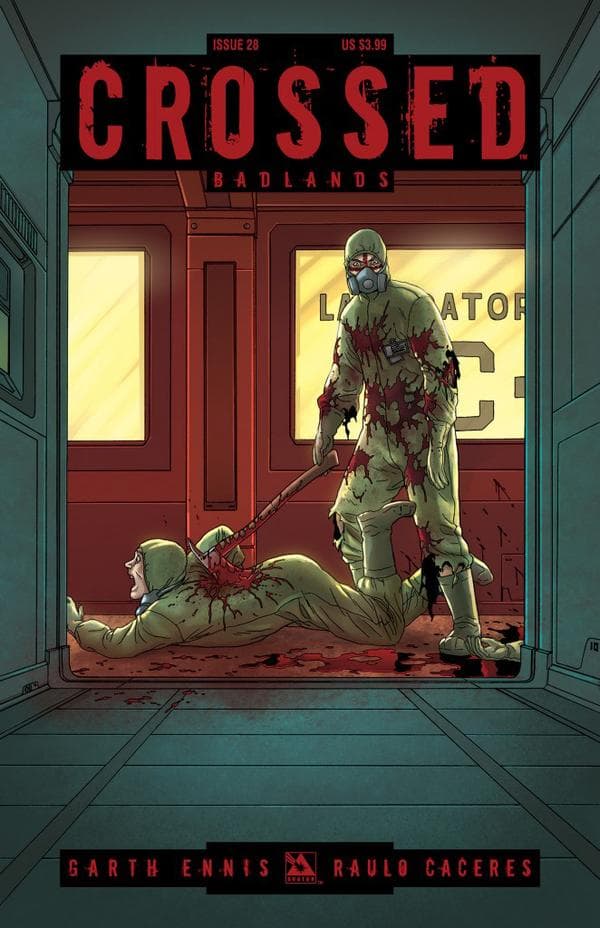 Crossed Badlands #28 cover