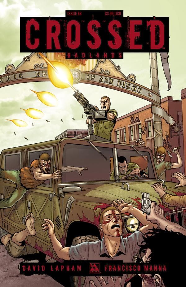 Crossed Badlands #68 cover