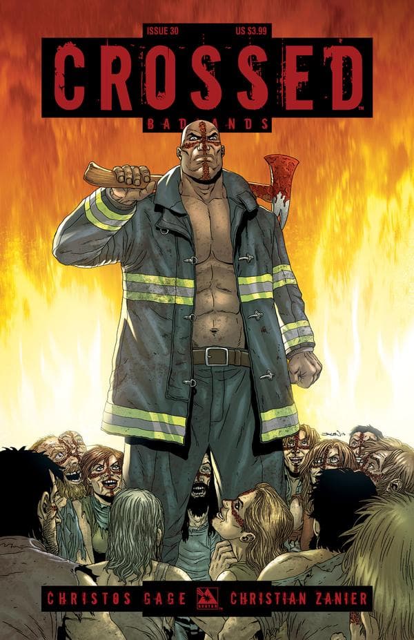 Crossed Badlands #30 cover