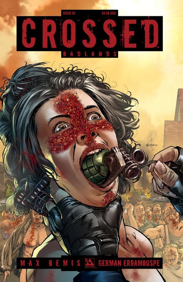 Crossed Badlands #92 cover