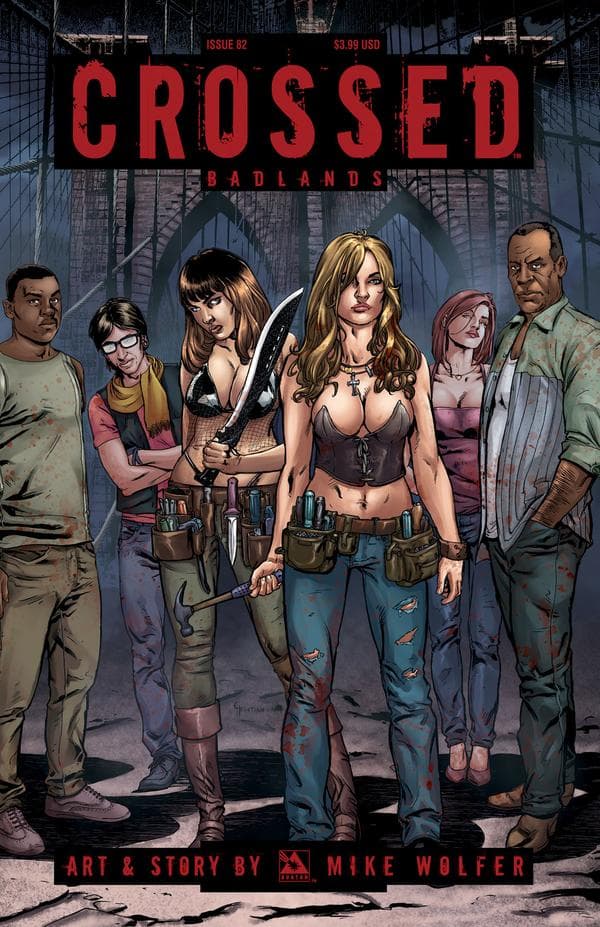 Crossed Badlands #82 cover