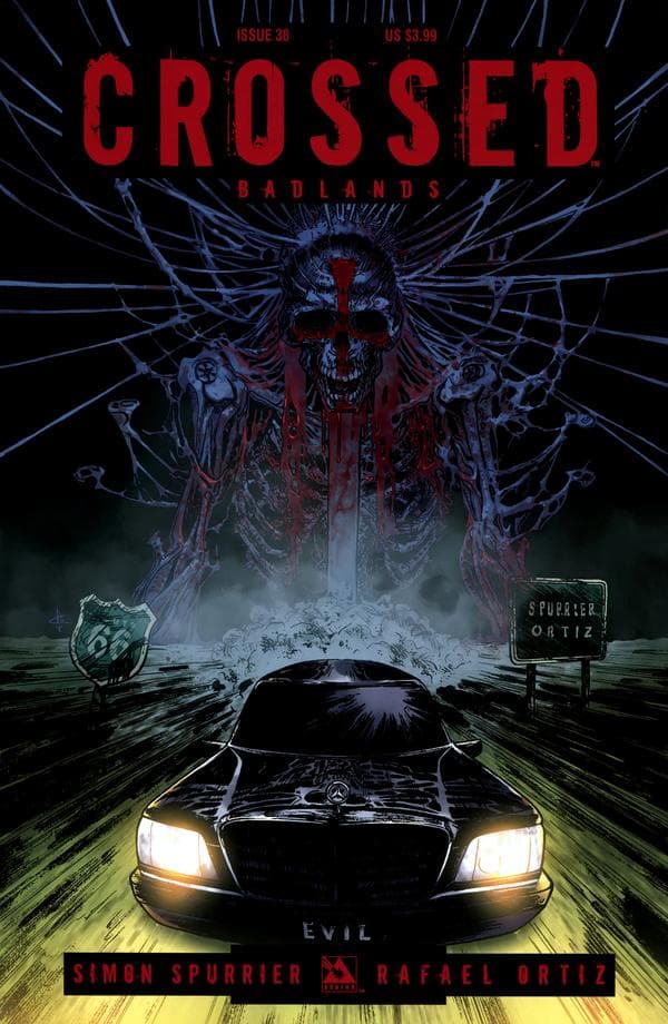 Crossed Badlands #38 cover