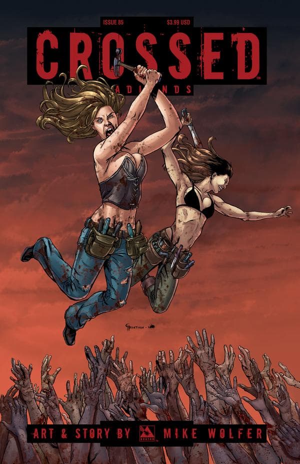 Crossed Badlands #85 cover
