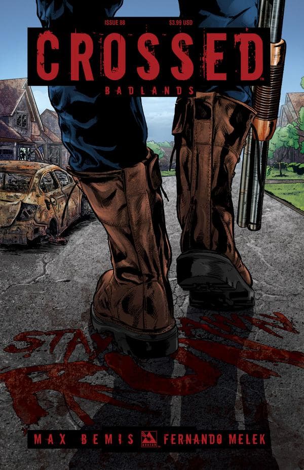 Crossed Badlands #88 cover