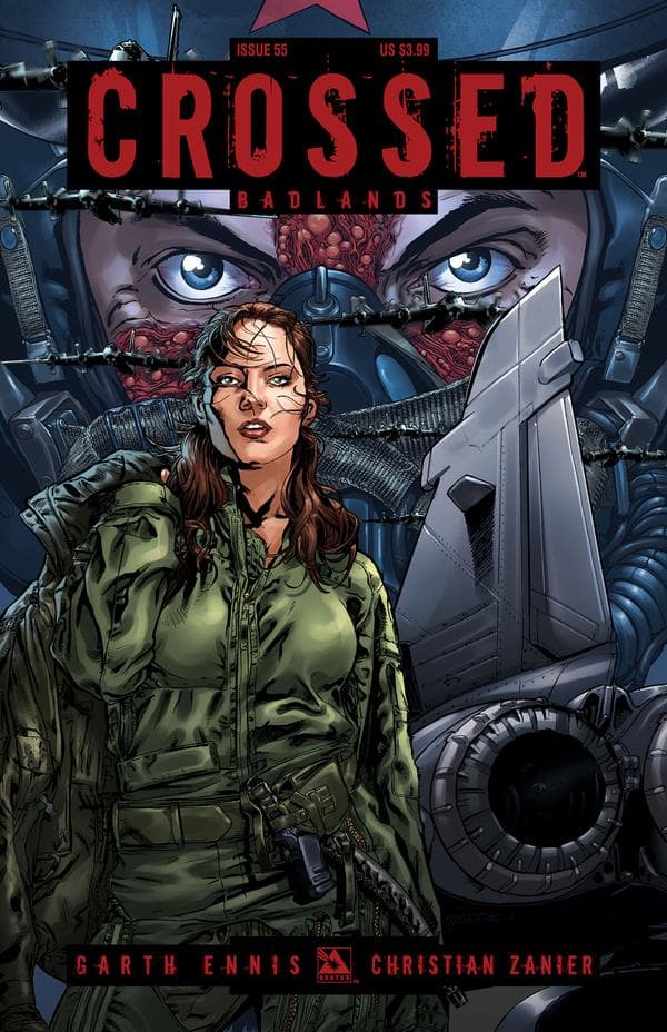 Crossed Badlands #55 cover
