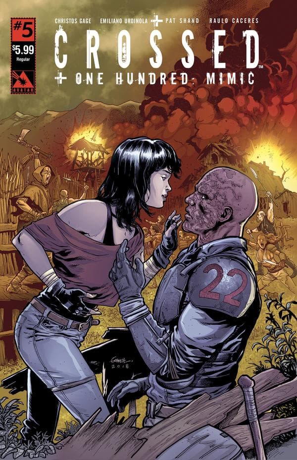 Crossed Plus One Hundred: Mimic #5 cover