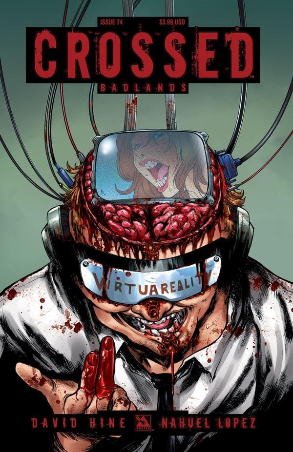 Crossed Badlands #74 cover