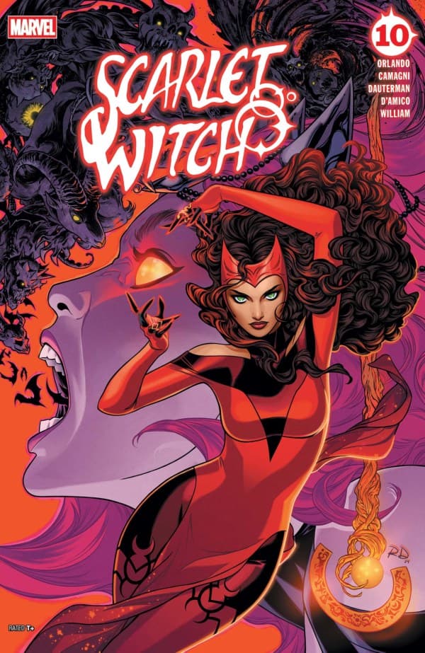Scarlet Witch #10 cover