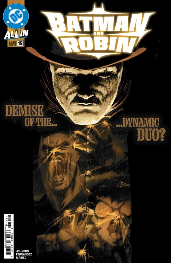 Batman and Robin #19 cover
