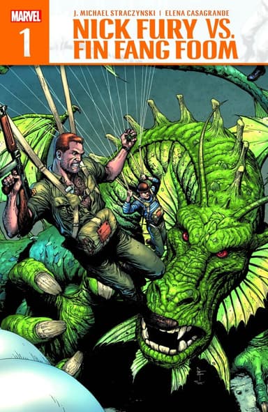 Nick Fury vs. Fin Fang Foom