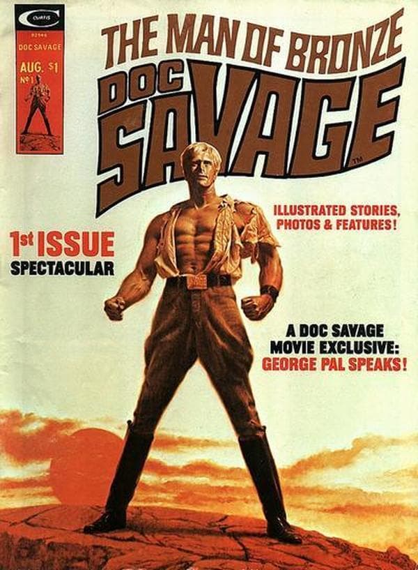 Doc Savage cover — © Marvel Comics